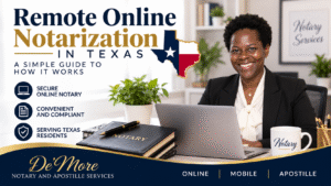 What Is Remote Online Notarization in Texas? A Complete Guide